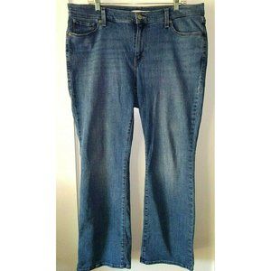 LEVIS- 16W Medium Wash 415 Classic Bootcut Very Stretchy Jeans  28" inseam
